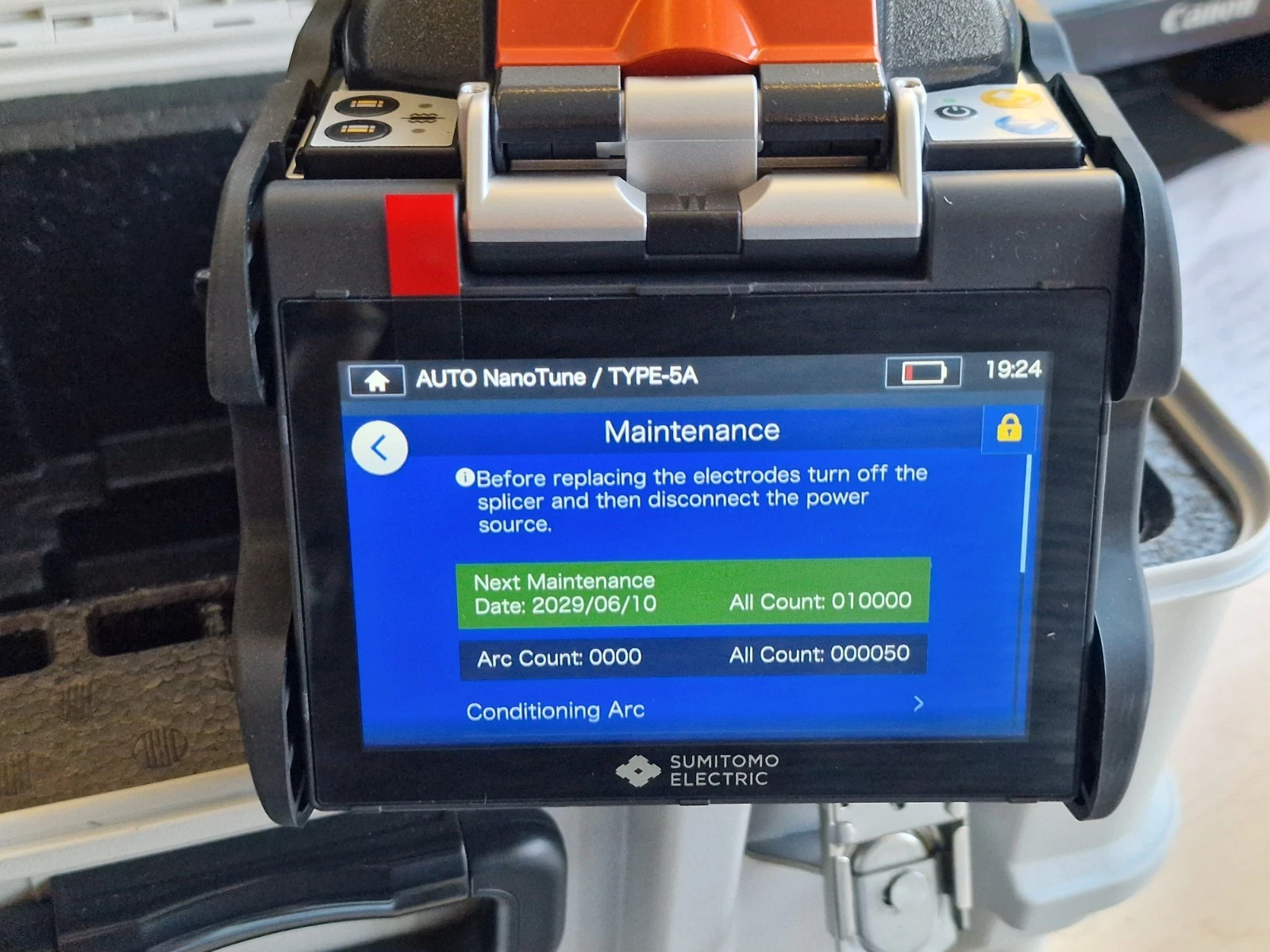 Sumitomo Type-72C+ Fusion Splicer - BRAND NEW - Image 4