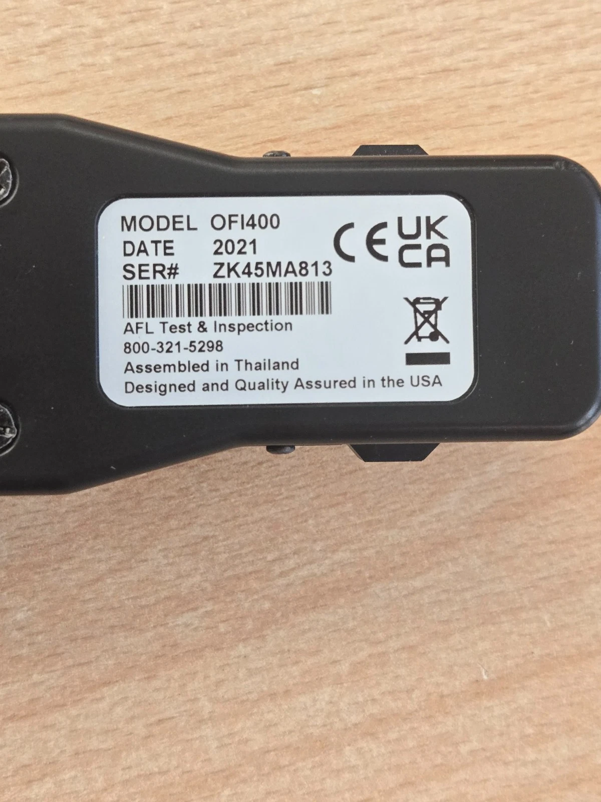 AFL OFI 400 Optical Fiber Identifier - Professional Live Fiber Detection - Image 6