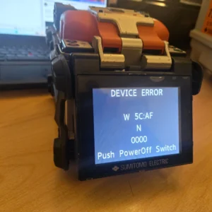 Sumitomo T-71C+ Fusion Splicer - MAINBOARD ERROR - For Parts or Repair -
