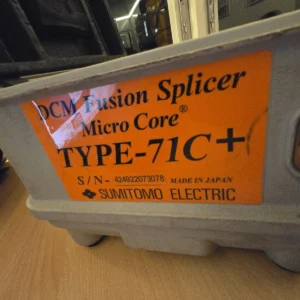 Sumitomo T-71C+ Fusion Splicer Kit - Camera Y Focus/Motor Error - For Parts