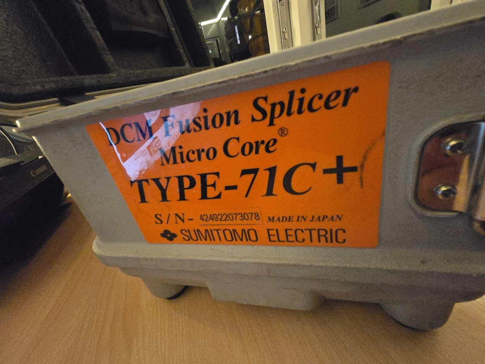 Sumitomo T-71C+ Fusion Splicer Kit - Camera Y Focus/Motor Error - For Parts