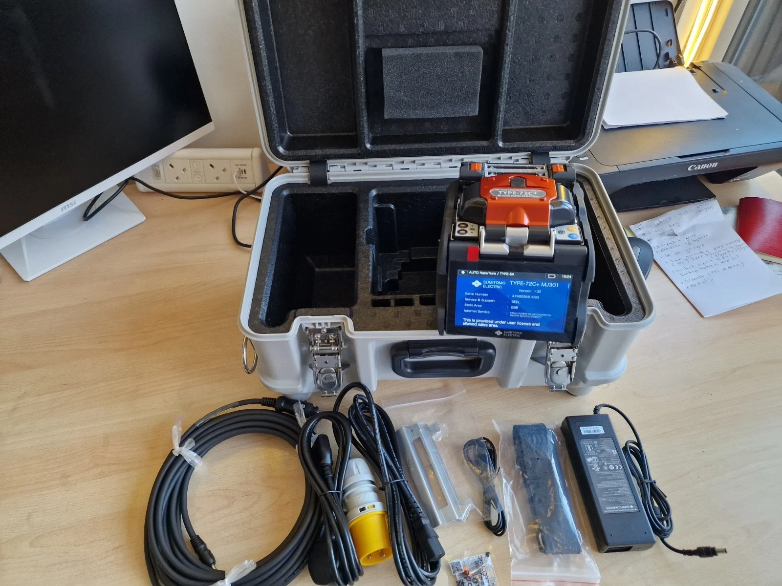Sumitomo Type-72C+ Fusion Splicer - BRAND NEW - Image 7