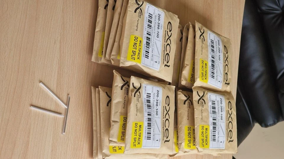 Excel Enbeam Splice Protectors 61 mm x 3 mm Clear - Image 4