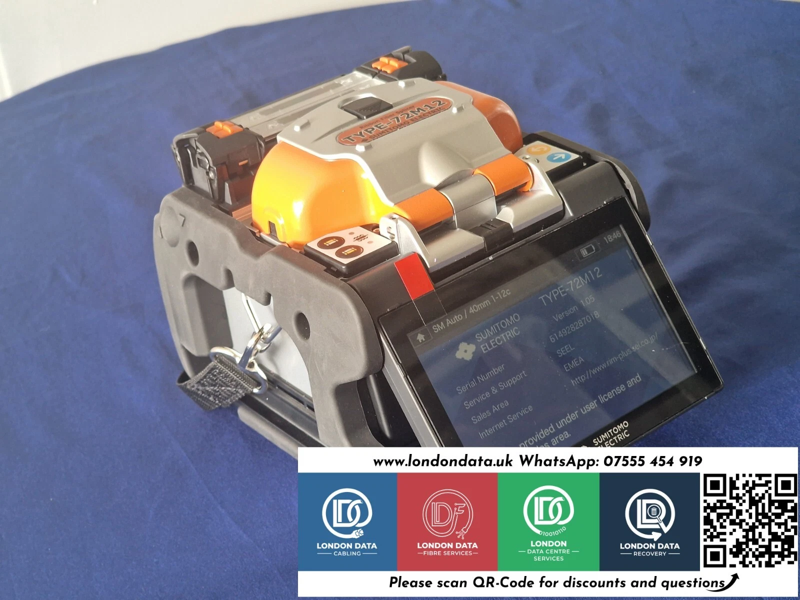 Brand New Sumitomo T-72M12 Ribbon Splicer +Fibre Holders+Thermal Stripper+Ribbon - Image 2