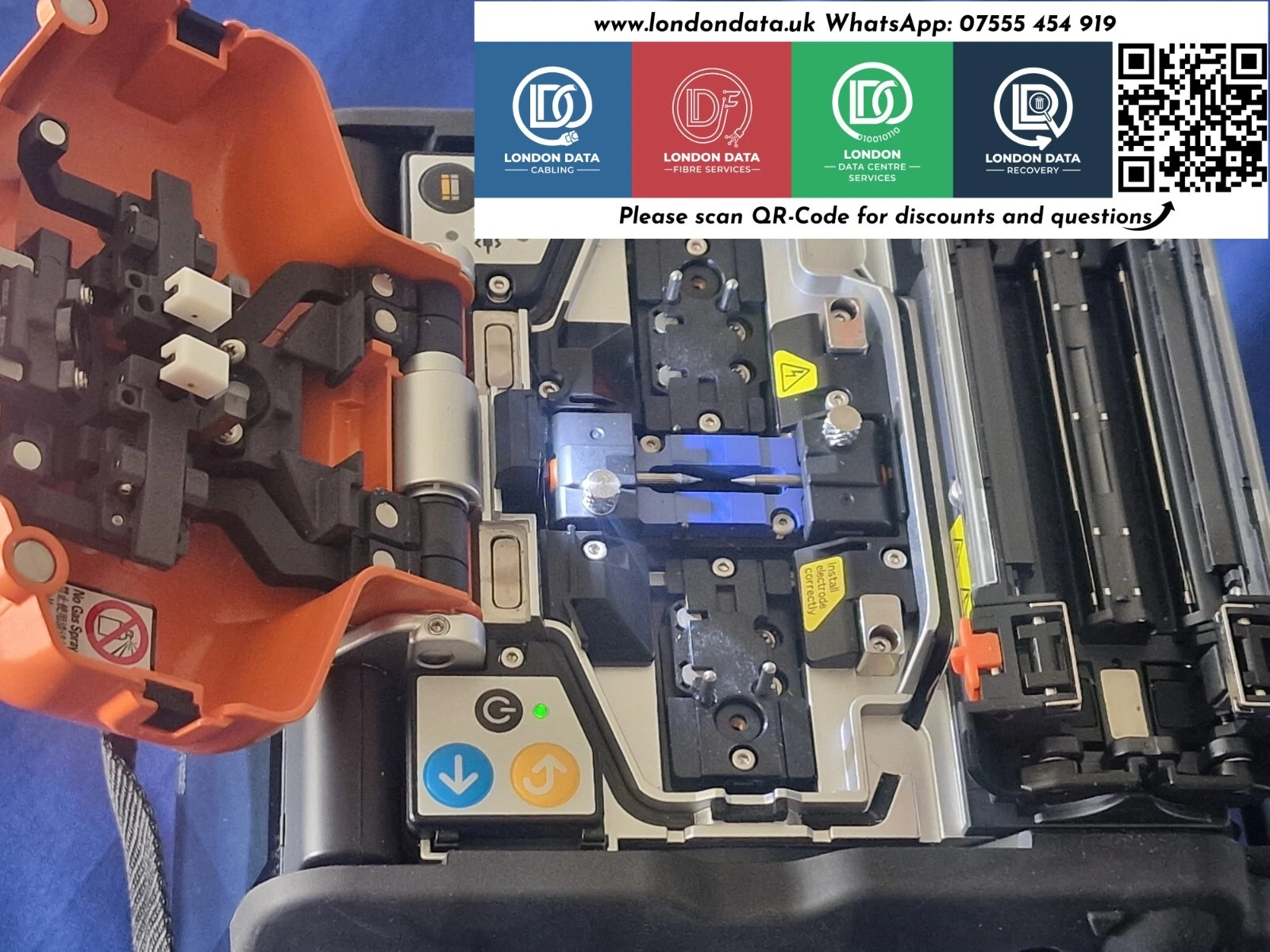 Brand New Sumitomo T-72M12 Ribbon Splicer +Fibre Holders+Thermal Stripper+Ribbon - Image 6