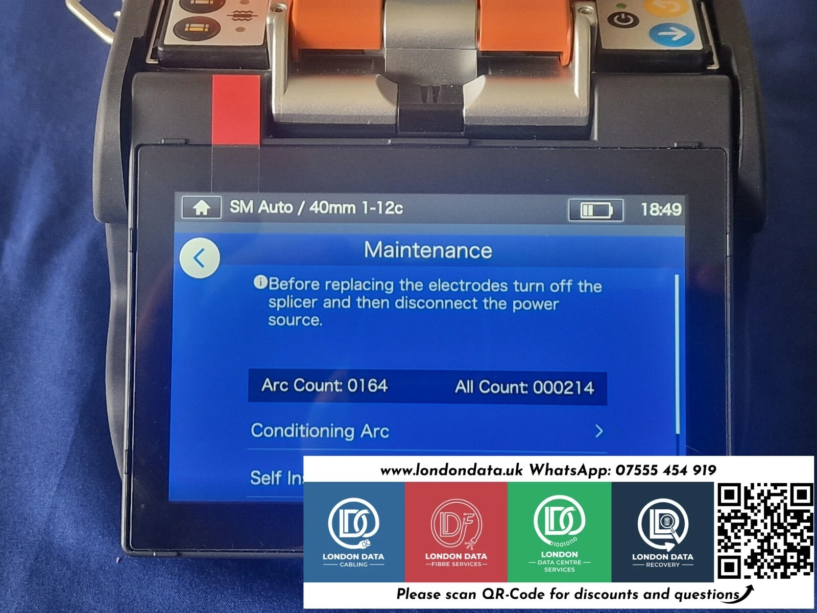 Brand New Sumitomo T-72M12 Ribbon Splicer +Fibre Holders+Thermal Stripper+Ribbon - Image 8