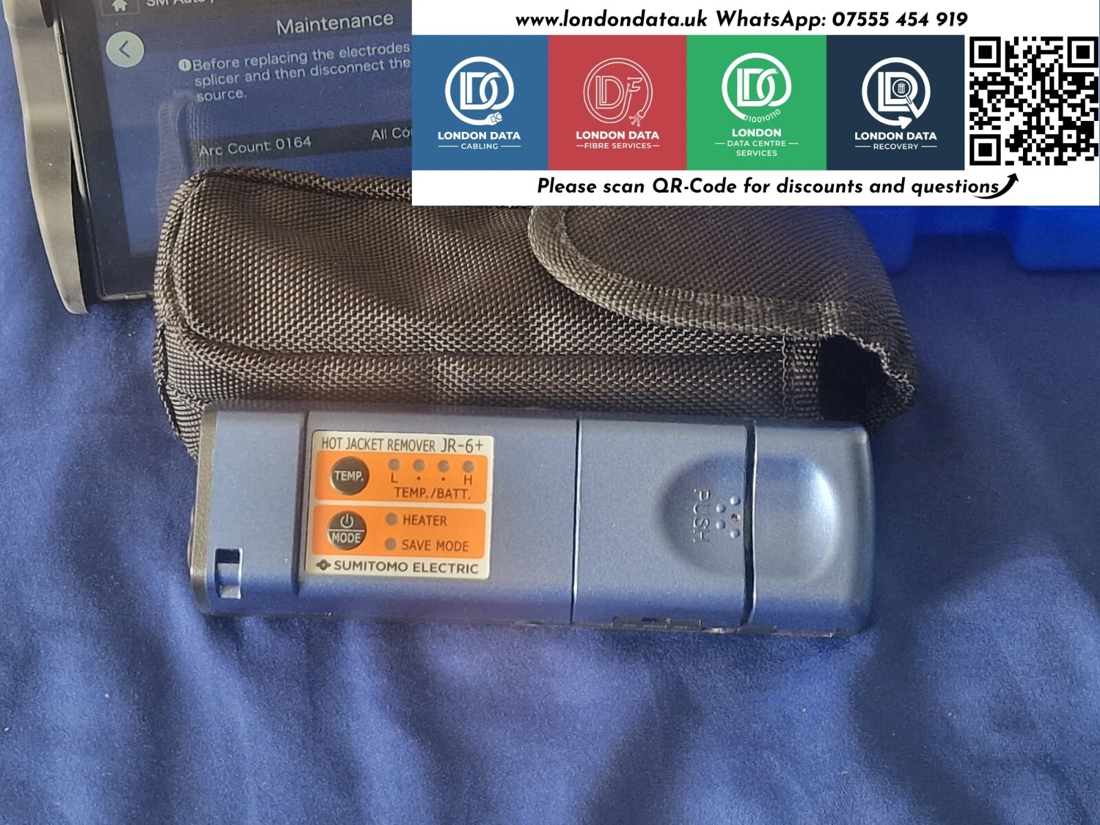 Brand New Sumitomo T-72M12 Ribbon Splicer +Fibre Holders+Thermal Stripper+Ribbon - Image 12