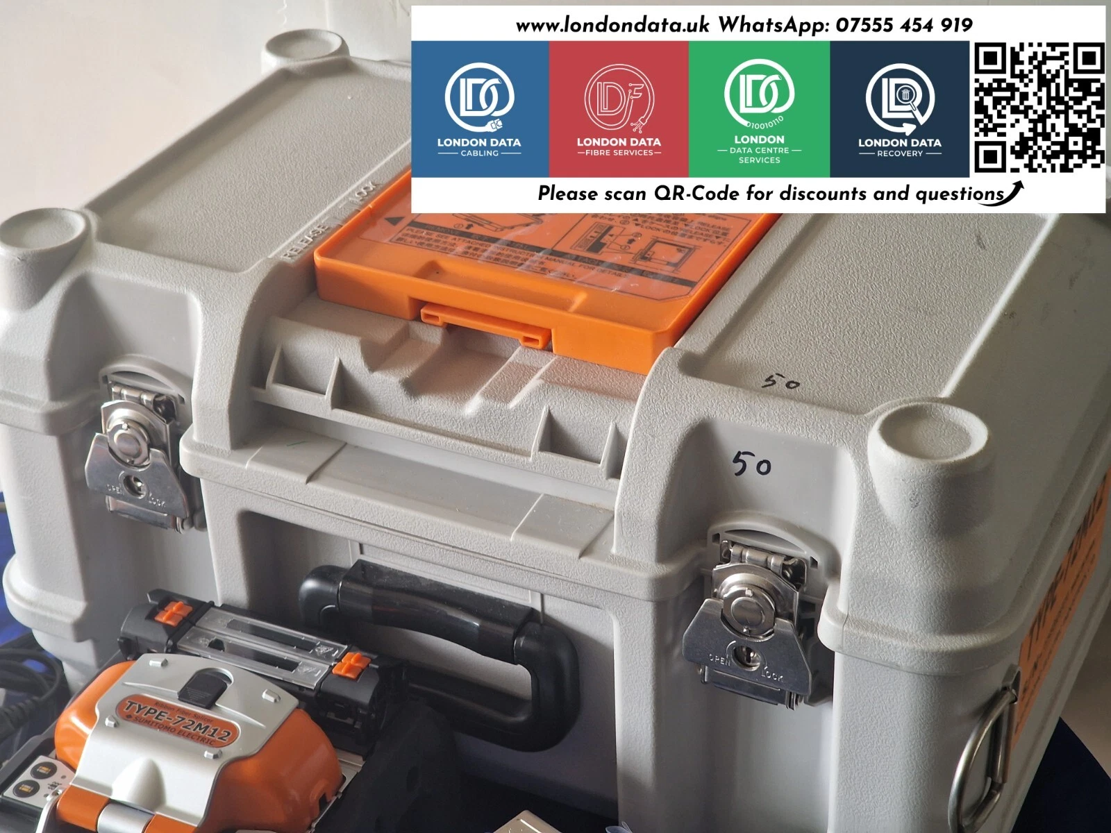 Brand New Sumitomo T-72M12 Ribbon Splicer +Fibre Holders+Thermal Stripper+Ribbon - Image 18