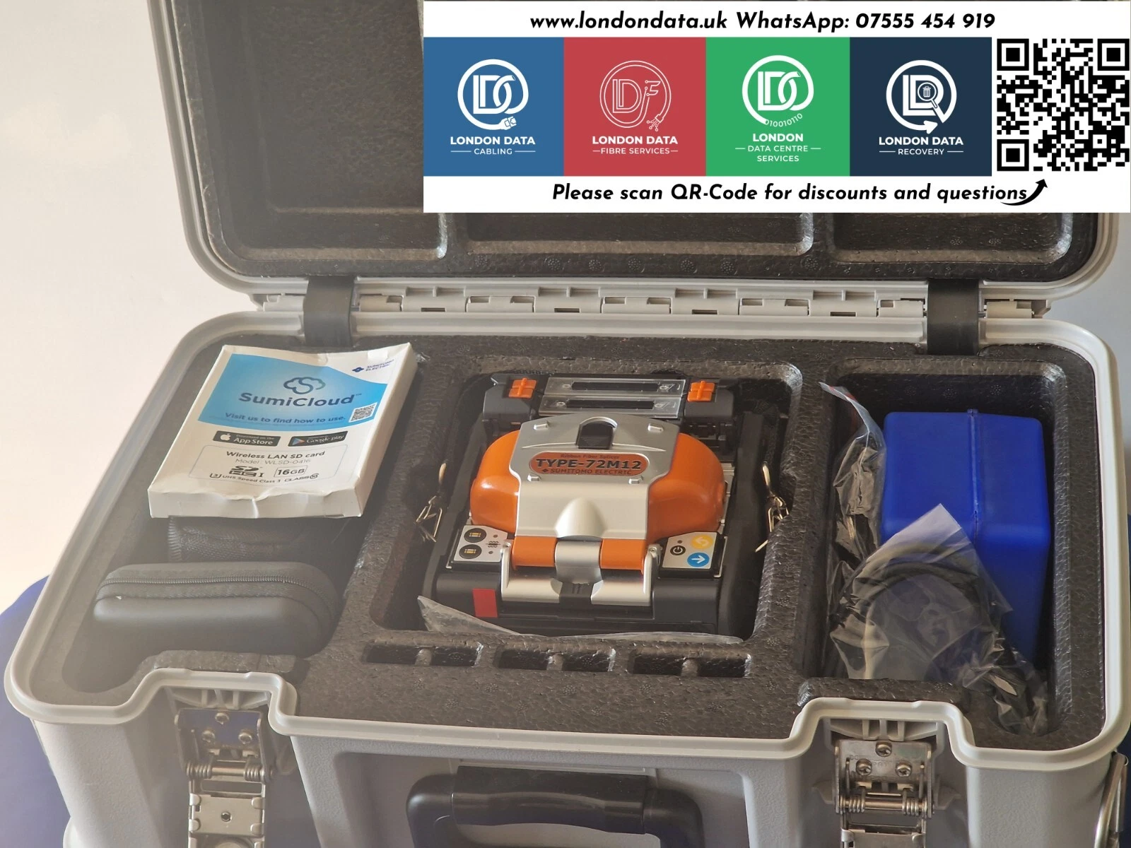 Brand New Sumitomo T-72M12 Ribbon Splicer +Fibre Holders+Thermal Stripper+Ribbon - Image 19
