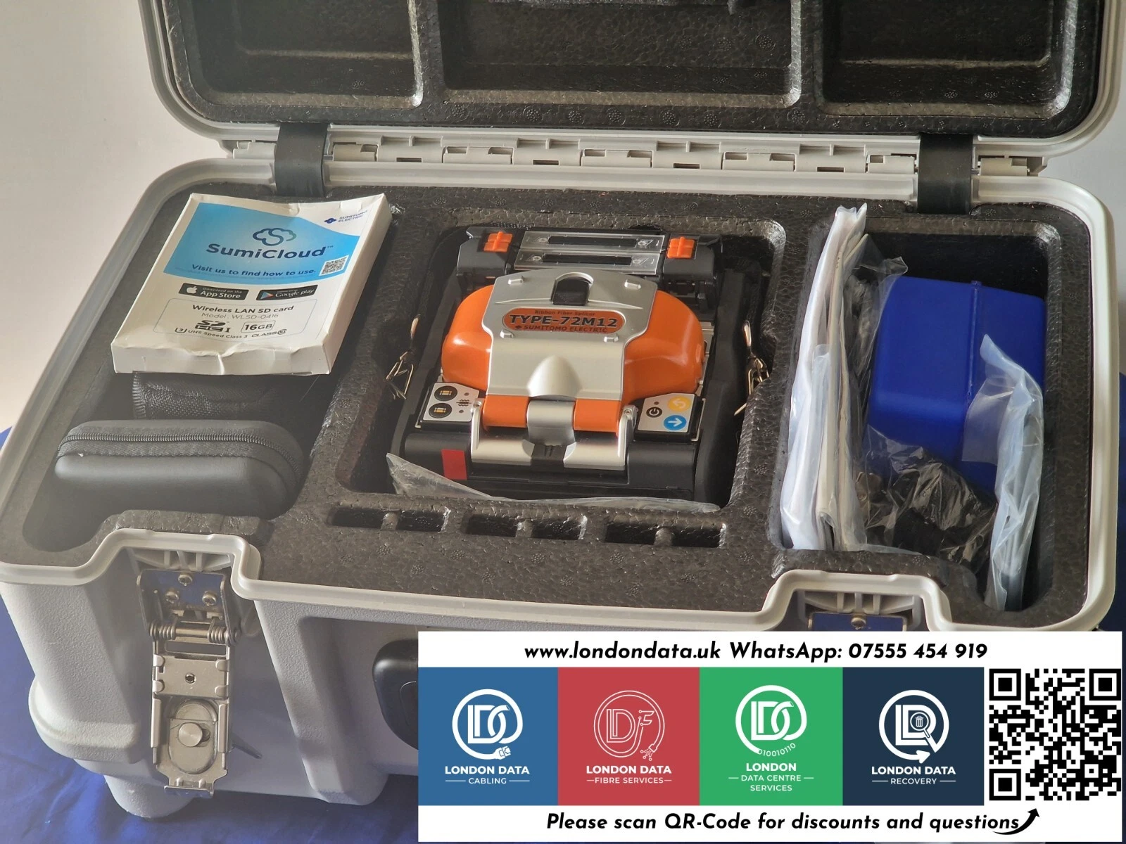 Brand New Sumitomo T-72M12 Ribbon Splicer +Fibre Holders+Thermal Stripper+Ribbon - Image 20