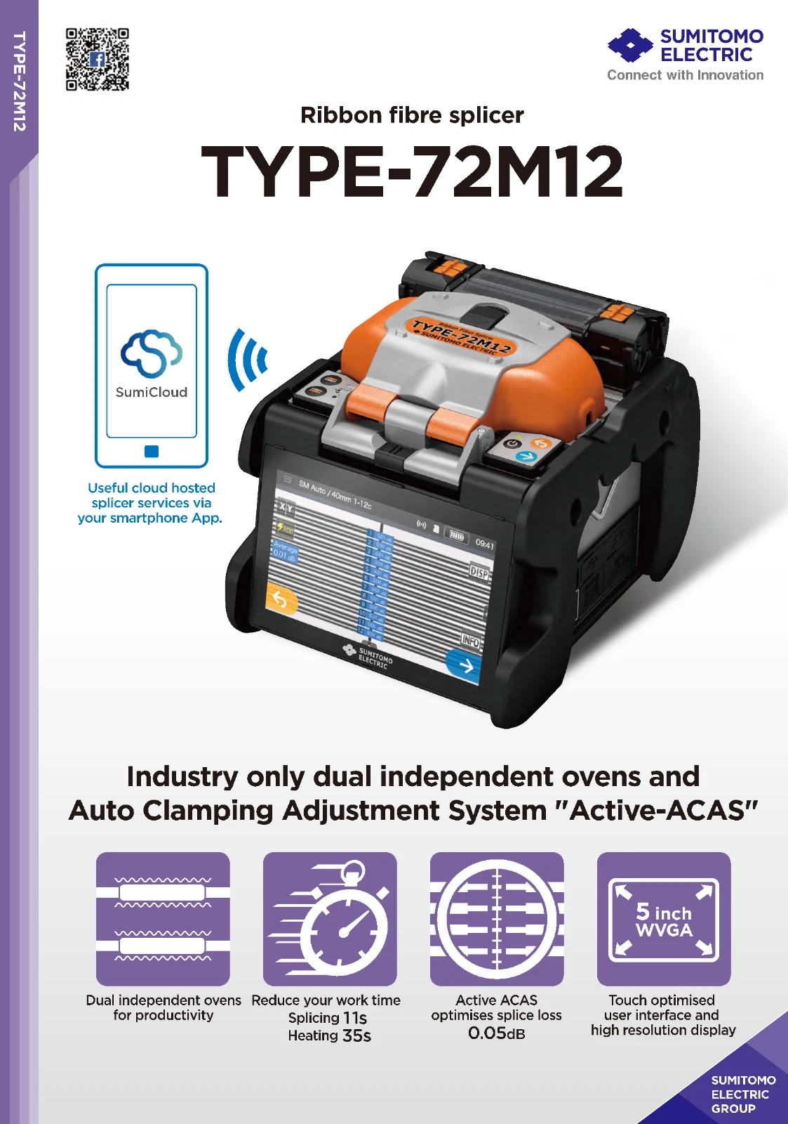Brand New Sumitomo T-72M12 Ribbon Splicer +Fibre Holders+Thermal Stripper+Ribbon - Image 23