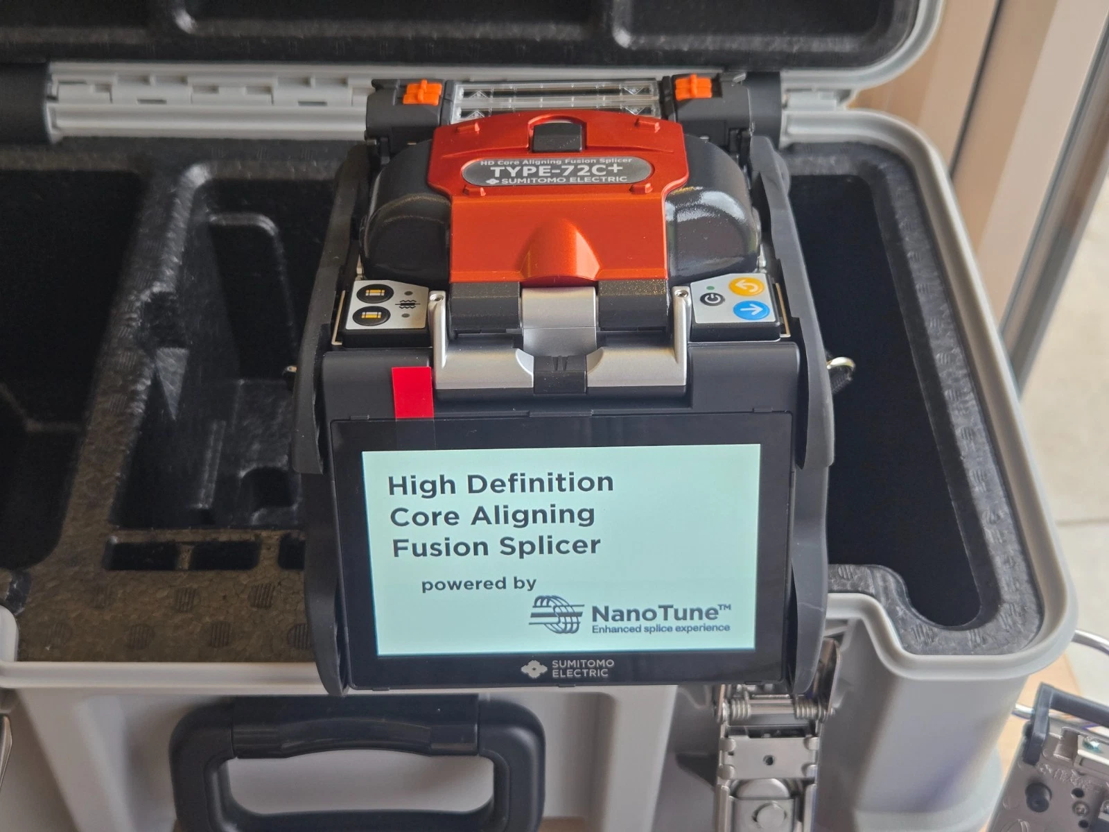 Sumitomo Type-72C+ HD Core Aligning Splicer - Brand New Long-Term Warranty - Image 6