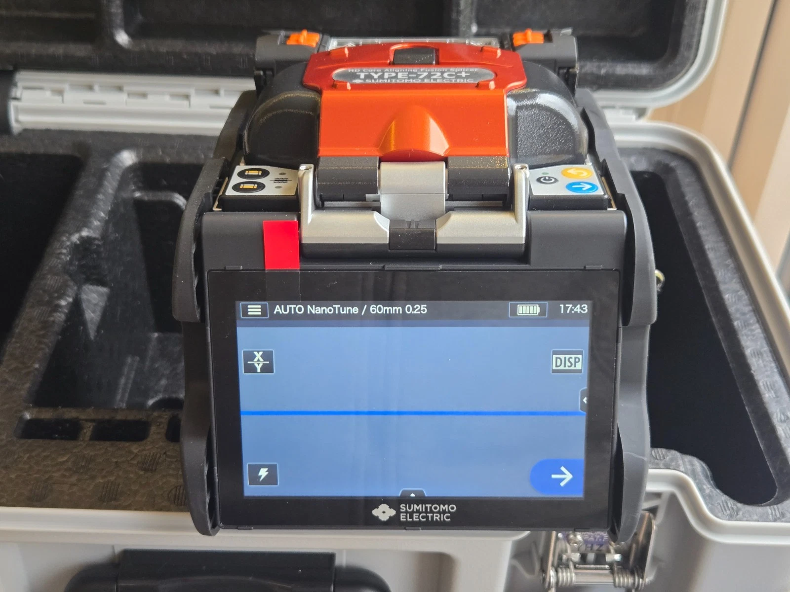 Sumitomo Type-72C+ HD Core Aligning Splicer - Brand New Long-Term Warranty - Image 8