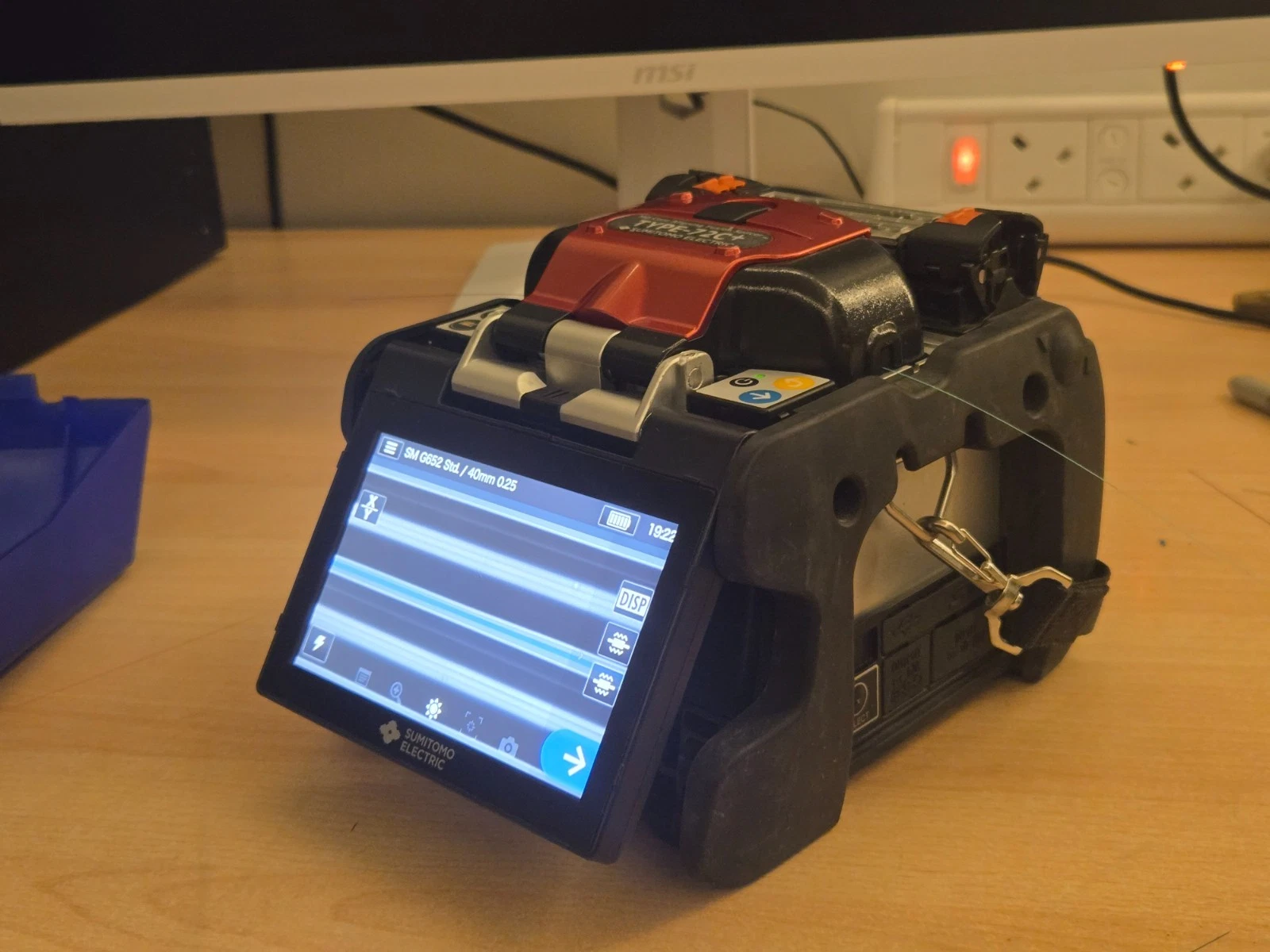Sumitomo Type-72C+ Fusion Splicer - Ultra Low Usage (2291 Arcs) - GREAT Conditio - Image 4