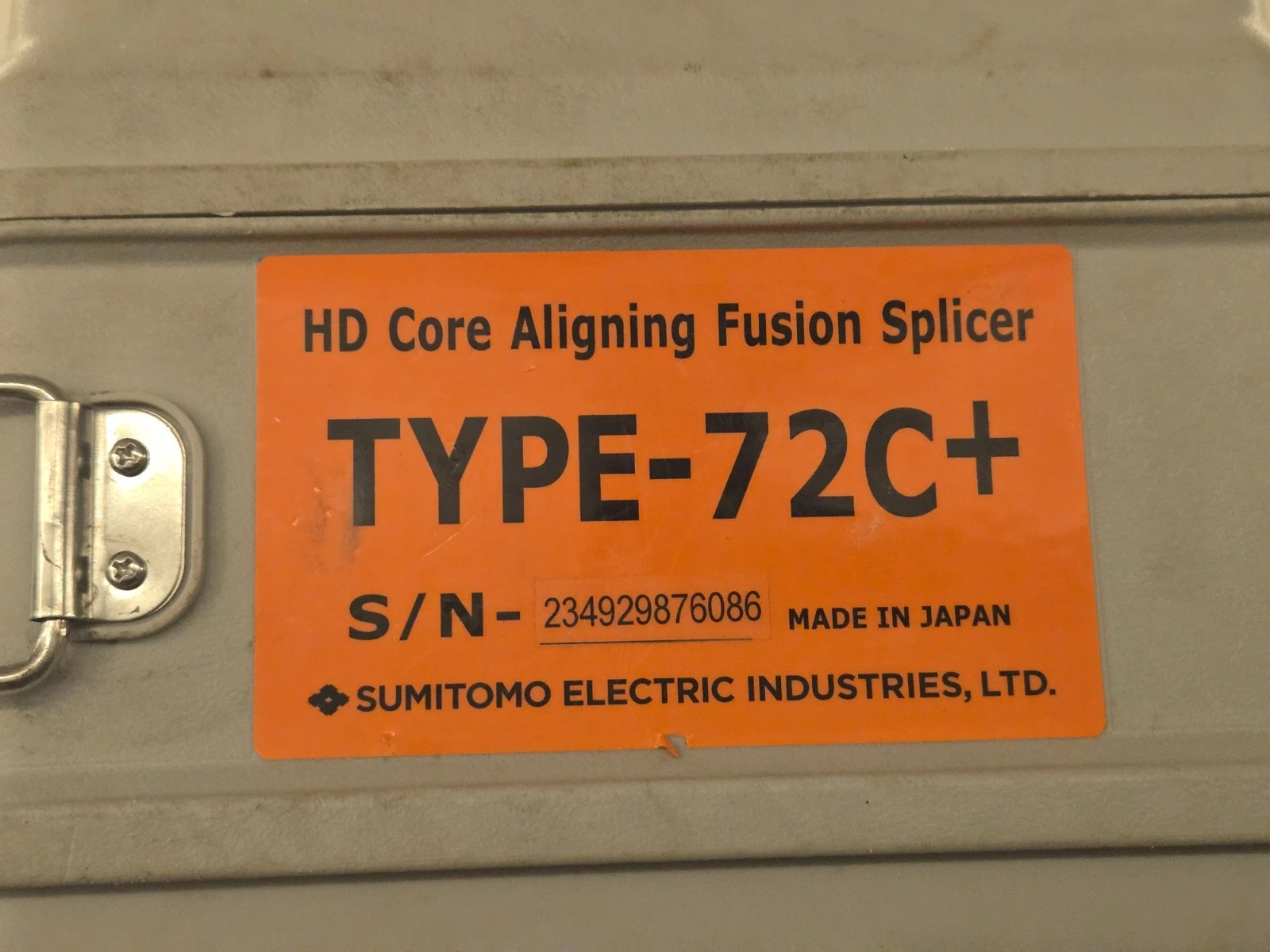 Sumitomo Type-72C+ Fusion Splicer - Ultra Low Usage (2291 Arcs) - GREAT Conditio - Image 13