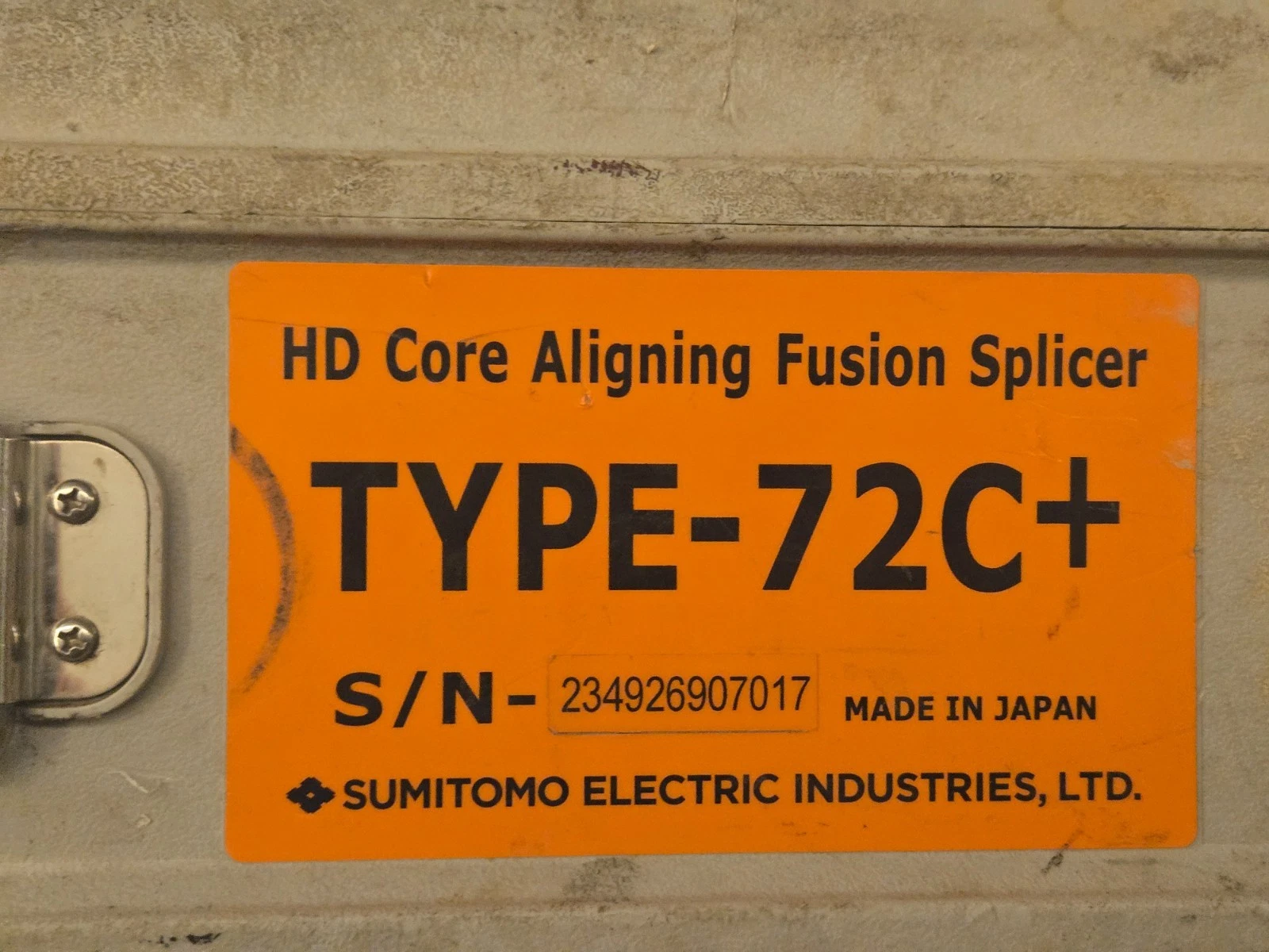 Sumitomo Type-72C+ Core Alignment Fusion Splicer - 3,265 Arcs - GREAT Condition - Image 11