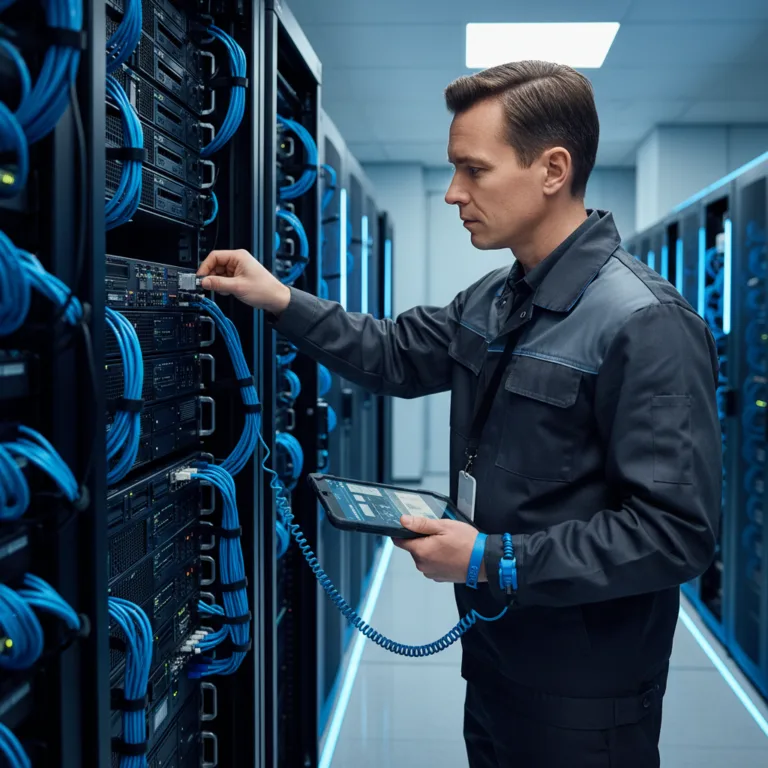 Smart hands in a colocation data hall