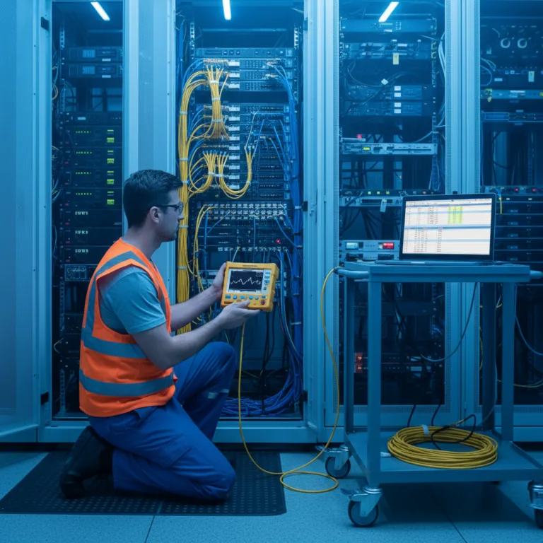 OTDR testing and certification