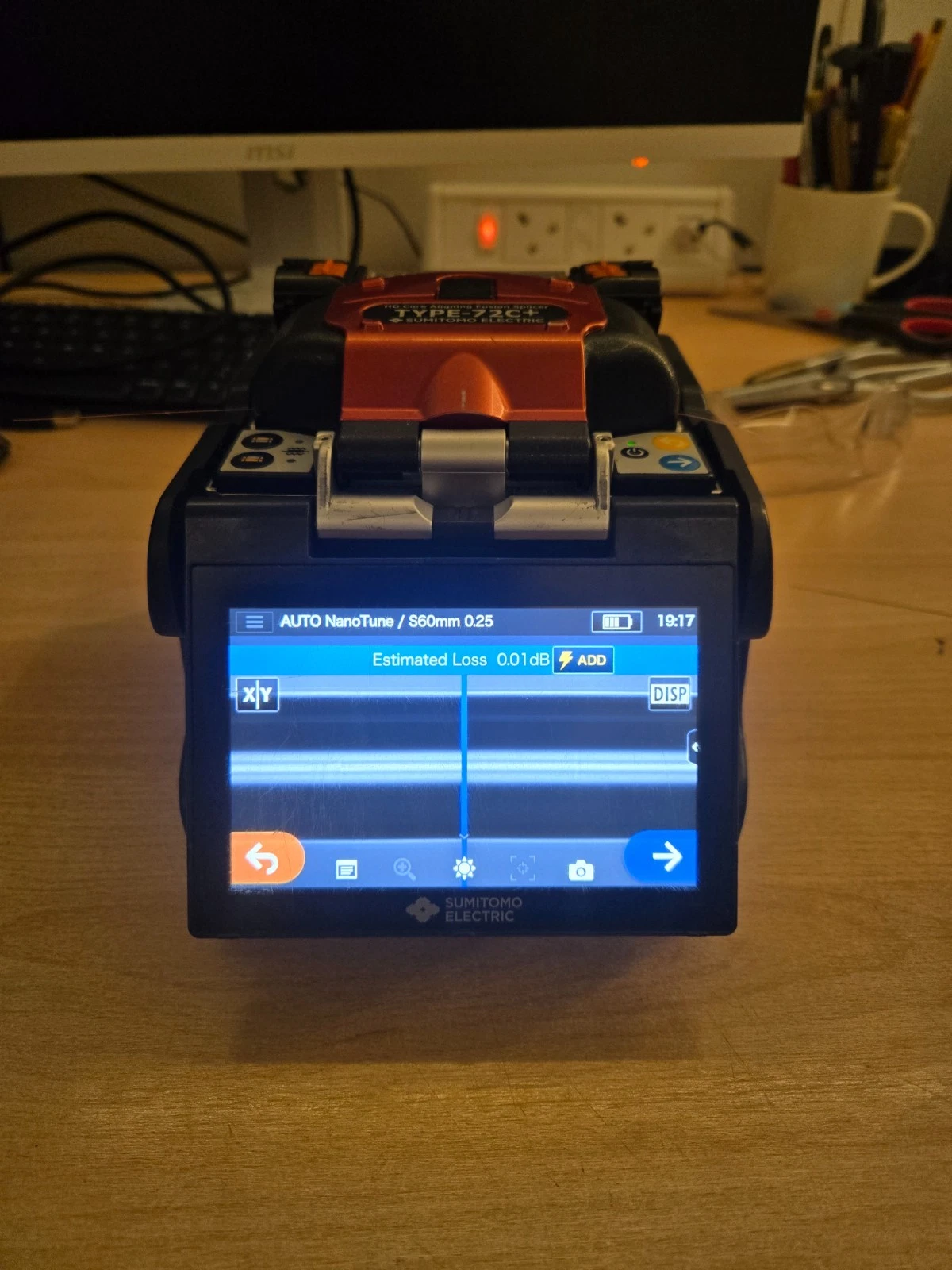 Sumitomo Type-72C+ fusion splicer – photo 2
