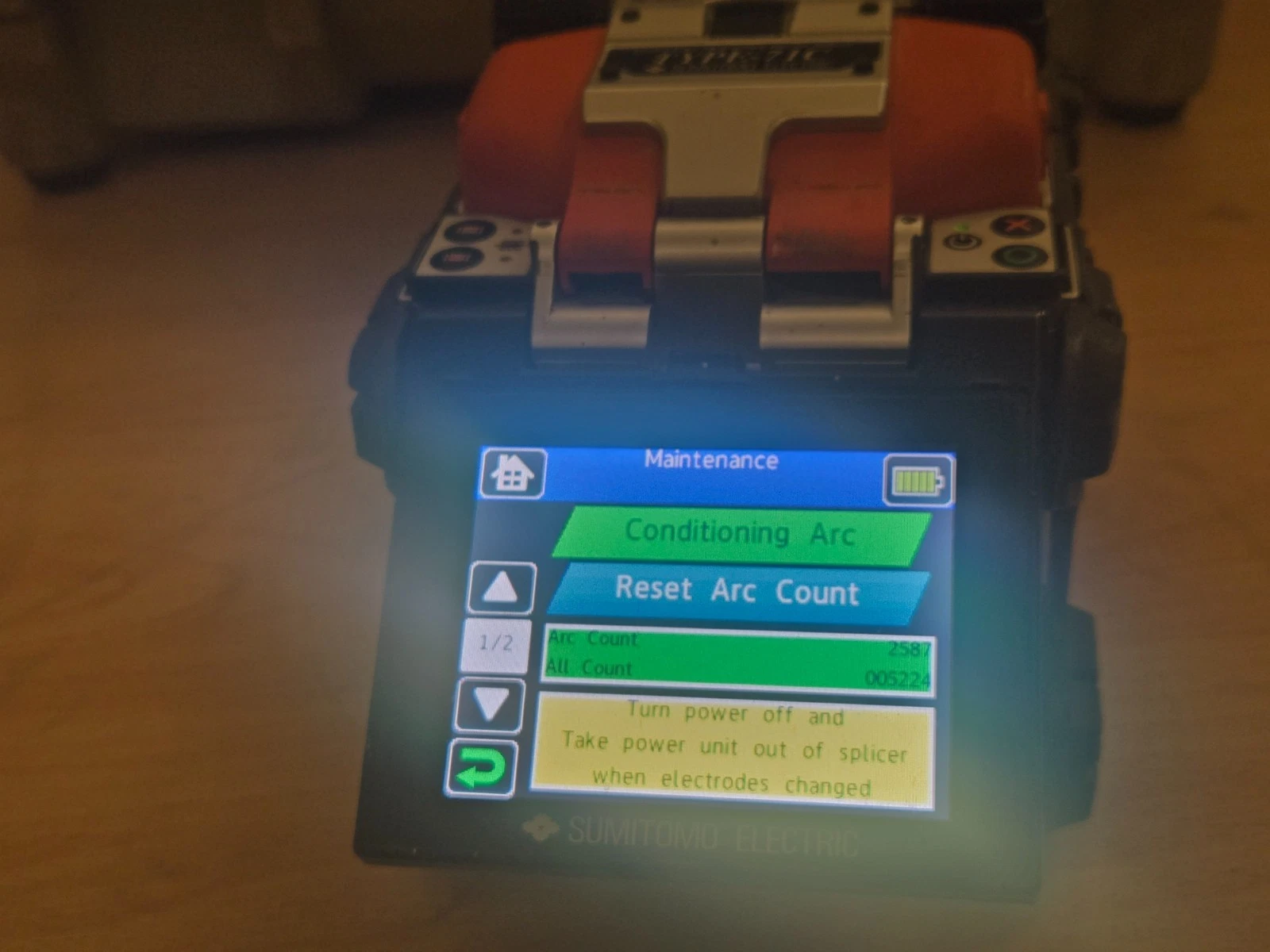 Sumitomo Type-71C+ fusion splicer – photo 2