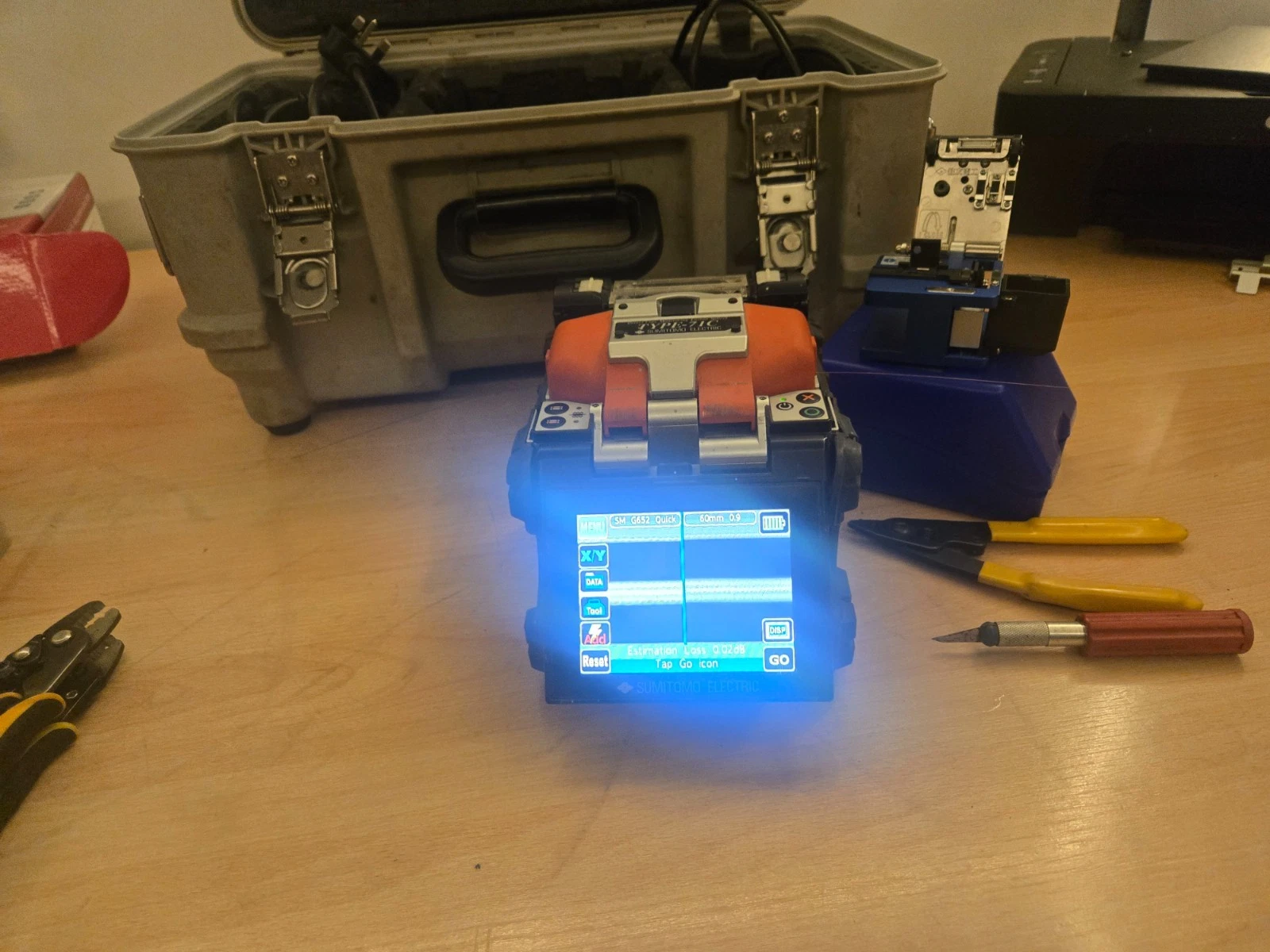 Sumitomo Type-71C+ fusion splicer – photo 4