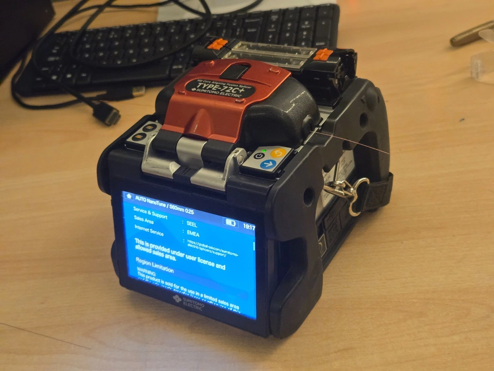 Sumitomo Type-72C+ fusion splicer – photo 6